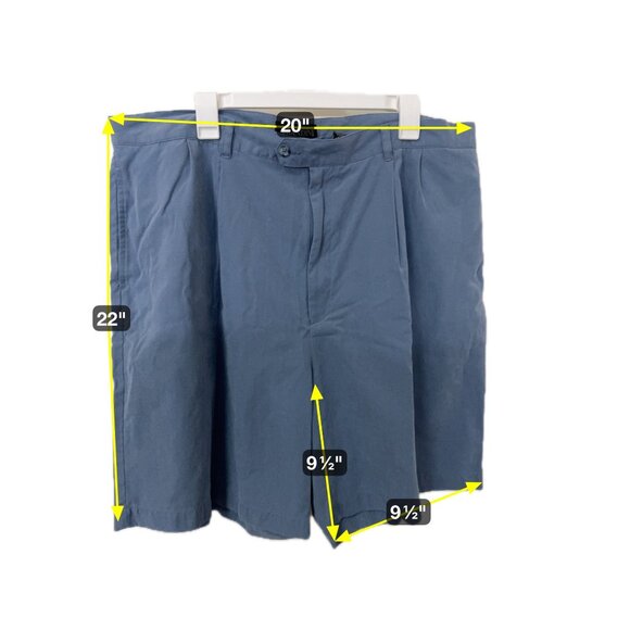 Brandini Mens Tailored Blue Shorts - Size 42 Polyester & Nylon Blend - Picture 5 of 5